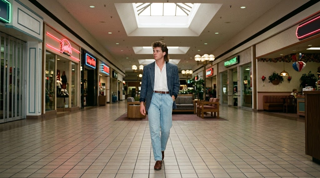 80s American mall